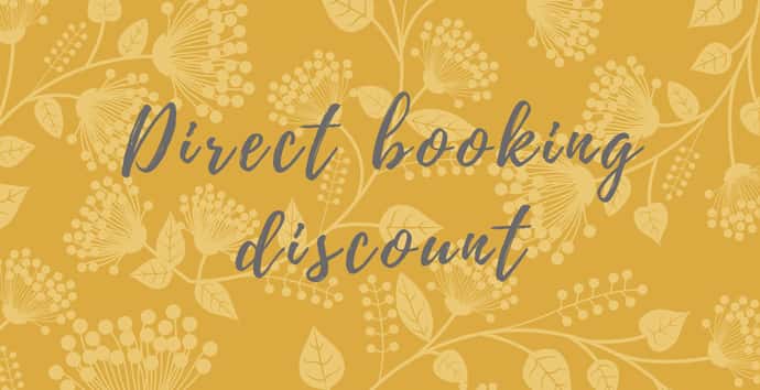 Direct Booking Discount